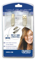 Sweex USB 2.0 Cable - 3m (UC012)